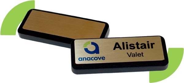 anacove name tags with safety alert button